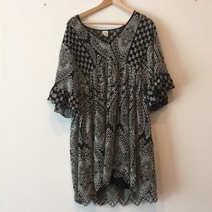 Anthropologie Patterned Dress